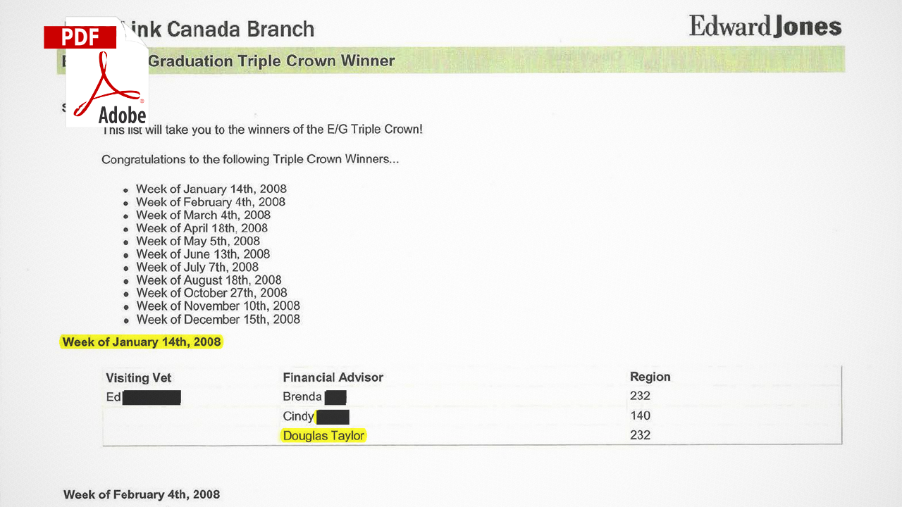 Triple Crown Winner (Redacted)