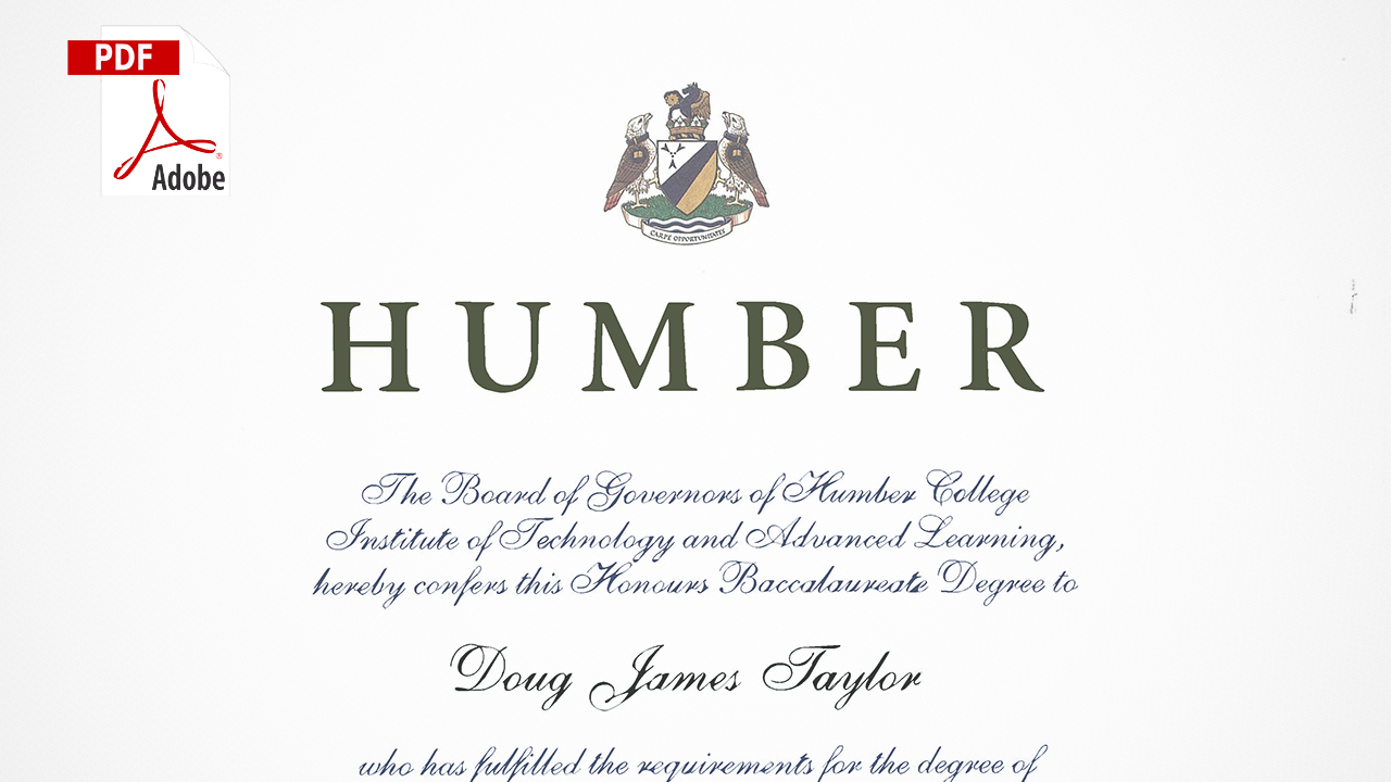 Bachelor of Paralegal Studies Degree with Distinction (Honours)