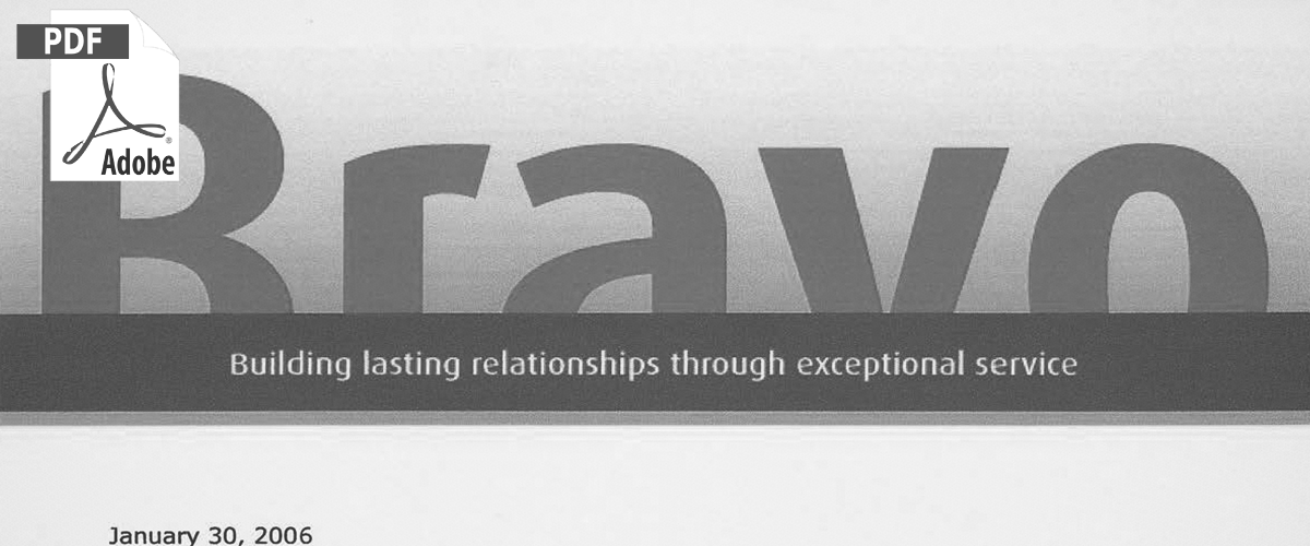 BRAVO Recognition